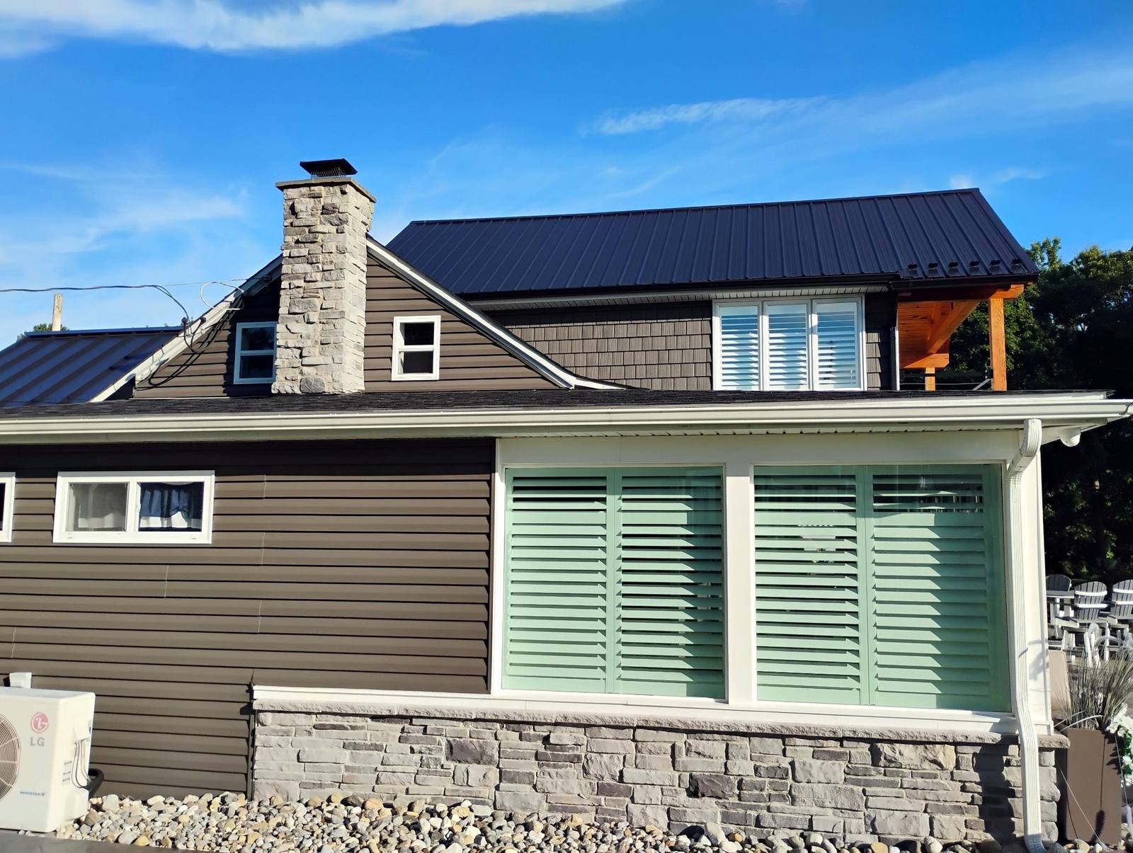 Finished residential exterior project