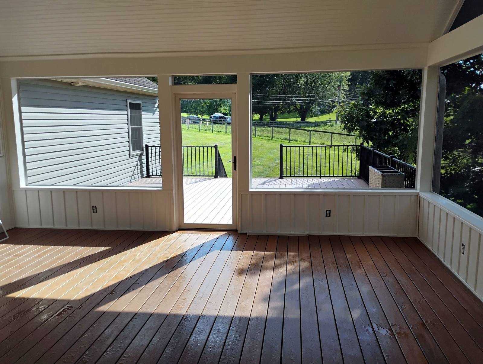 Finished residential interior and exterior work
